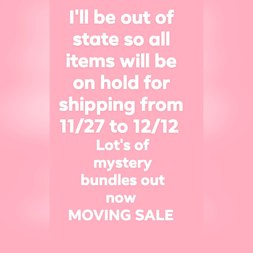 MOVING SALE